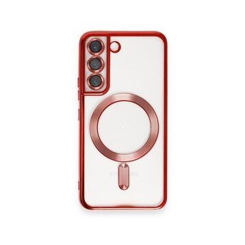 BSSM Samsung Galaxy S22 Kross Magneticsafe Kapak Kırmızı Kılıf