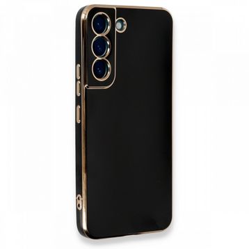 BSSM Samsung Galaxy S22 Plus Volet Silikon Siyah Kılıf