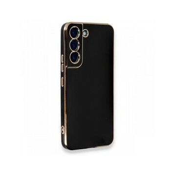 BSSM Samsung Galaxy S22 Plus Volet Silikon Siyah Kılıf