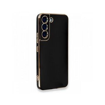 BSSM Samsung Galaxy S22 Plus Volet Silikon Siyah Kılıf