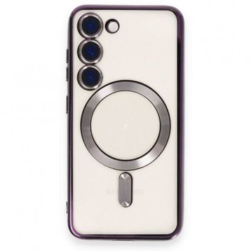 BSSM Samsung Galaxy S23 Plus Kross Magneticsafe Kapak Mor Kılıf