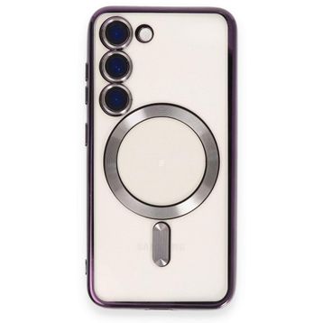 BSSM Samsung Galaxy S23 Plus Kross Magneticsafe Kapak Mor Kılıf