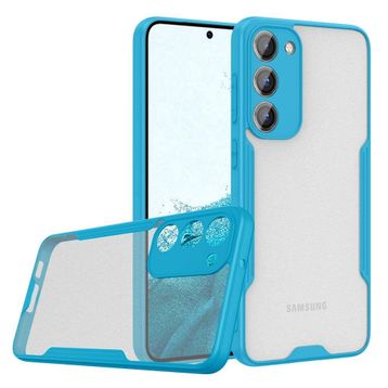 BSSM Samsung Galaxy S23 Plus Platin Mavi Silikon Kılıf