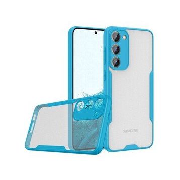 BSSM Samsung Galaxy S23 Plus Platin Mavi Silikon Kılıf
