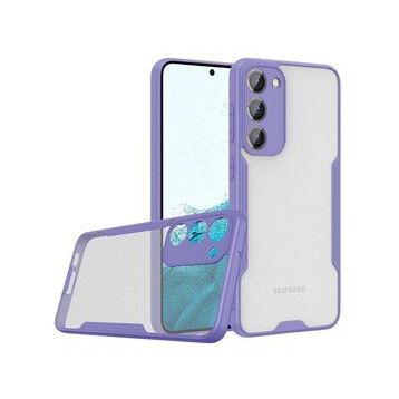 BSSM Samsung Galaxy S23 Plus Platin Silikon Lila Kılıf