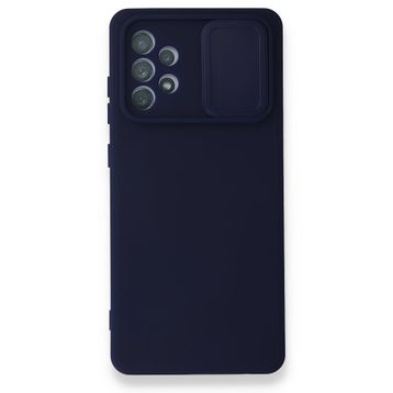 BSSM Samsung Galaxy S23 Ultra Razer Lensli Silikon Açık Mavi Cep Telefonu Kılıfı