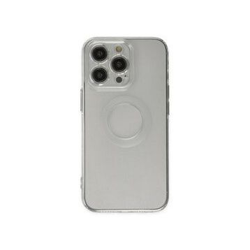BSSM Santa Lens Silikon - Şeffaf iPhone 13 Pro Kılıf