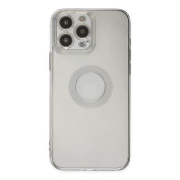 BSSM Santa Lens Silikon - Şeffaf iPhone 13 Pro Max Kılıf