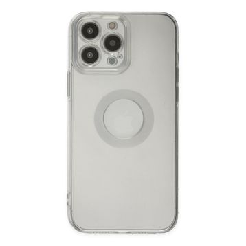 BSSM Santa Lens Silikon - Şeffaf iPhone 13 Pro Max Kılıf