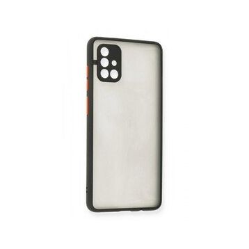 BSSM Siyah Samsung Galaxy A71 Montreal Silikon Kapak Kılıf