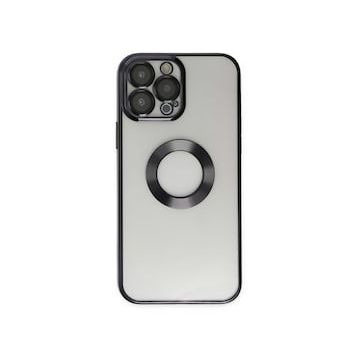 BSSM Slot Silikon - Siyah iPhone 13 Pro Max Kılıf