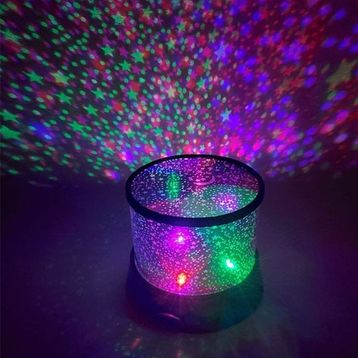 BSSM Star Master Pilli Gece Lambası Renkli