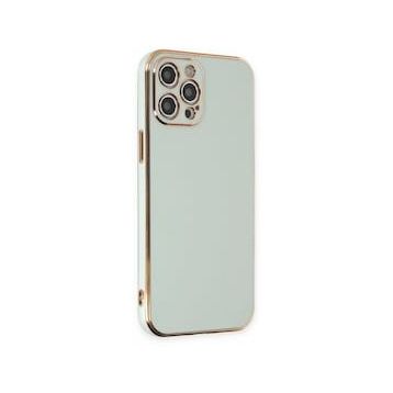 BSSM Volet Silikon Açık Yeşil iPhone 12 Pro Kılıf