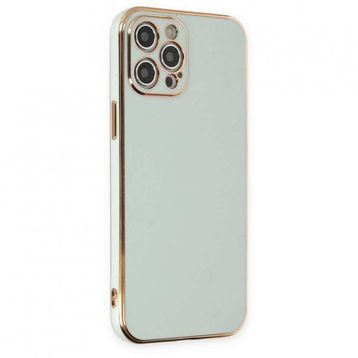 BSSM Volet Silikon Açık Yeşil iPhone 12 Pro Kılıf