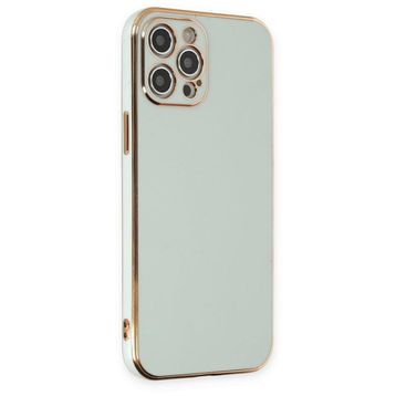 BSSM Volet Silikon Açık Yeşil iPhone 12 Pro Kılıf