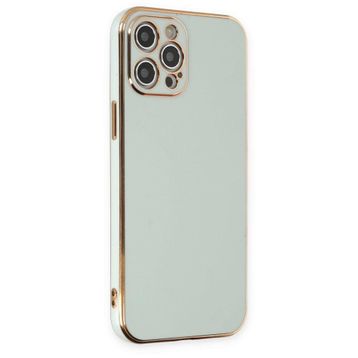 BSSM Volet Silikon - Açık Yeşil iPhone 12 Pro Max Kılıf