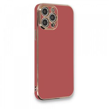 BSSM Volet Silikon Kırmızı iPhone 12 Pro Kılıf