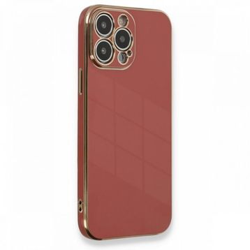 BSSM Volet Silikon - Kırmızı iPhone 13 Pro Max Kılıf