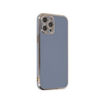 BSSM Volet Silikon - Mavi iPhone 12 Pro Max Kılıf