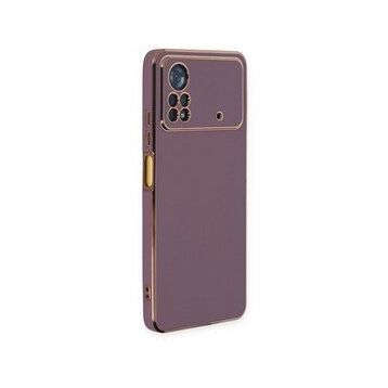 BSSM Volet Silikon - Mor Xiaomi Poco X4 Pro 5G Kılıf