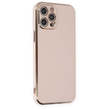 BSSM Volet Silikon - Pembe iPhone 12 Pro Kılıf