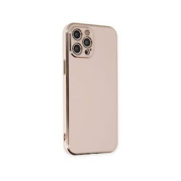 BSSM Volet Silikon - Pembe iPhone 12 Pro Kılıf