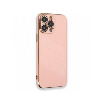BSSM Volet Silikon - Pembe iPhone 13 Pro Max Kılıf
