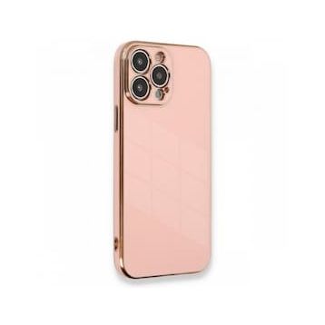 BSSM Volet Silikon - Pembe iPhone 13 Pro Max Kılıf