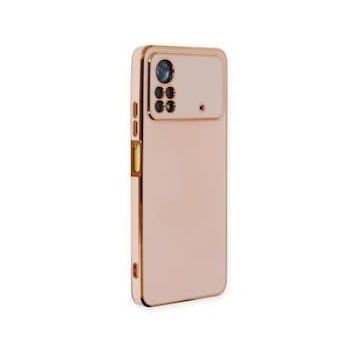 BSSM Volet Silikon - Pembe Xiaomi Poco X4 Pro 5G Kılıf