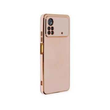 BSSM Volet Silikon - Pembe Xiaomi Poco X4 Pro 5G Kılıf