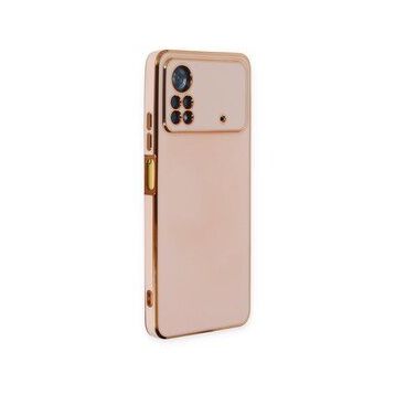 BSSM Volet Silikon - Pembe Xiaomi Poco X4 Pro 5G Kılıf