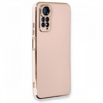 BSSM Volet Silikon - Pembe Xiaomi Redmi Note 11 Kılıf
