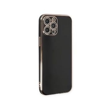 BSSM Volet Silikon - Siyah iPhone 12 Pro Max Kılıf