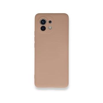 BSSM Xiaomi Mi 11 Kılıf Nano İçi Kadife Silikon Pudra Kılıf