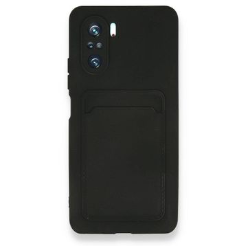 BSSM Xiaomi Mi 11İ Kelvin Kartvizitli Silikon Siyah Kılıf