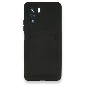 BSSM Xiaomi Mi 11İ Kelvin Kartvizitli Silikon Siyah Kılıf