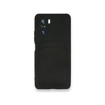 BSSM Xiaomi Mi 11İ Kelvin Kartvizitli Silikon Siyah Kılıf