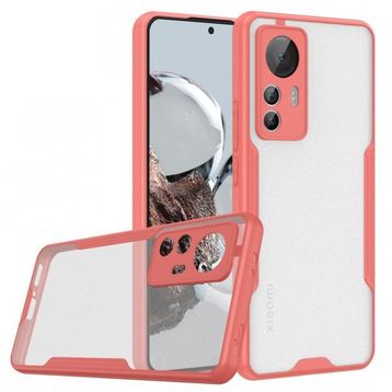 BSSM Xiaomi Mi 12T Platin Silikon Pembe Kılıf