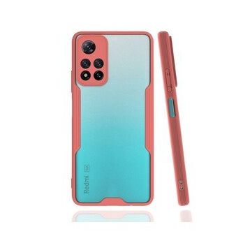 BSSM Xiaomi Redmi Note 11 Pro Plus 5G Platin Silikon Pembe Kılıf
