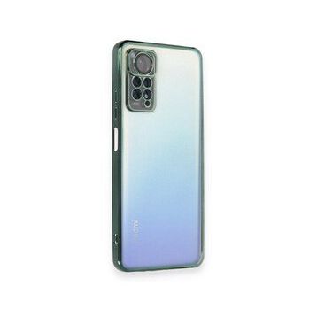 BSSM Xiaomi Redmi Note 11 Pro Razer Lensli Silikon Yeşil Kılıf