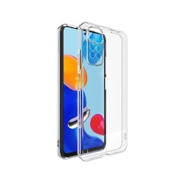 BSSM Xiaomi Redmi Note 11S Lüx Şeffaf Silikon Kılıf