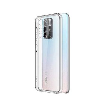 BSSM Xiaomi Redmi Note 11T Lüx Şeffaf Silikon Kılıf