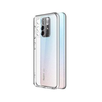 BSSM Xiaomi Redmi Note 11T Lüx Şeffaf Silikon Kılıf