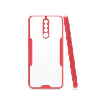 BSSM Xiaomi Redmi Note 8 Pro Platin Silikon Pembe Kılıf