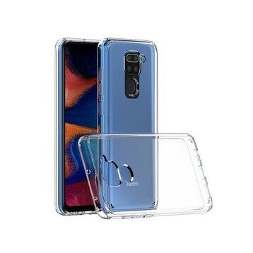BSSM Xiaomi Redmi Note 9 Lüx Şeffaf Silikon Şeffaf Kılıf