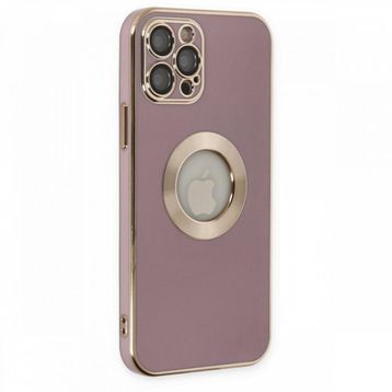 BSSMKılıf Store Silikon - Mor iPhone 12 Pro