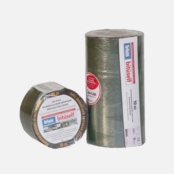 BTM Bitüself Star Yeşil 20 cm 10 m Alüminyum Folyolu Su ve Ses Yalıtım Bandı