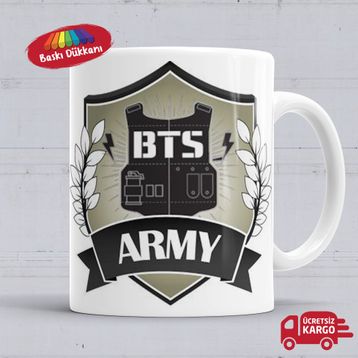 BTS Army Porselen Kupa Bardak