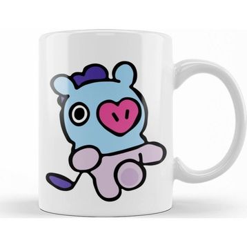 Bts Bt21 Mang Porselen Kupa