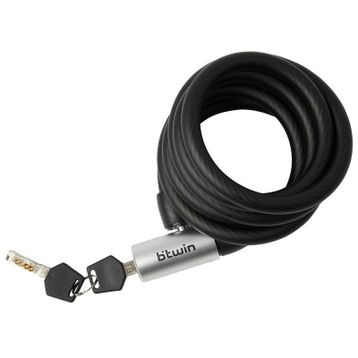 Btwin 120 Anahtarlı Spiral Bisiklet Kilidi